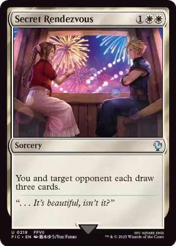 Secret Rendezvous (0218) (218), Commander: FINAL FANTASY — Magic card price