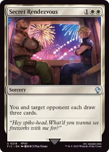 Secret Rendezvous (0219) (219), Commander: FINAL FANTASY — Magic card price