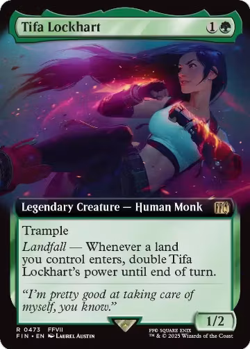 Tifa Lockhart (Extended Art) (473), FINAL FANTASY — Magic card price