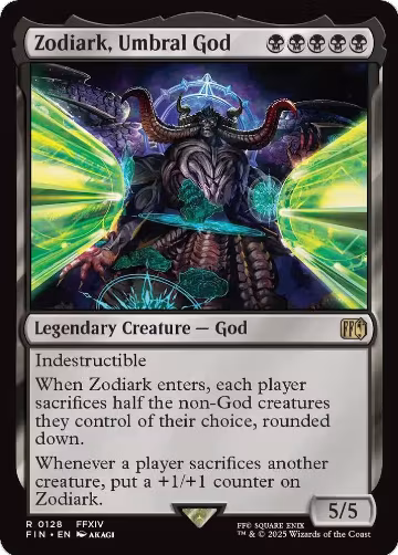 Zodiark, Umbral God (128), FINAL FANTASY — Magic card price