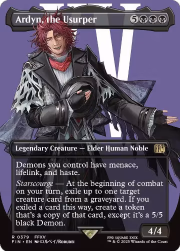 Ardyn, the Usurper (0379) (Borderless) (379), FINAL FANTASY — Magic card price