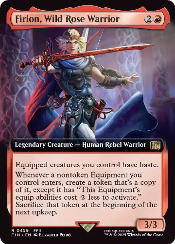 Firion, Wild Rose Warrior (Extended Art) (459), FINAL FANTASY — Magic card price