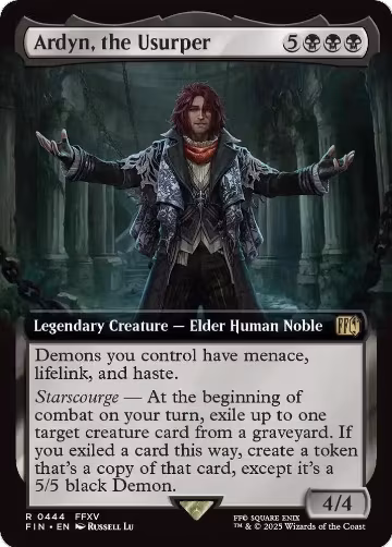 Ardyn, the Usurper (Extended Art) (444), FINAL FANTASY — Magic card price
