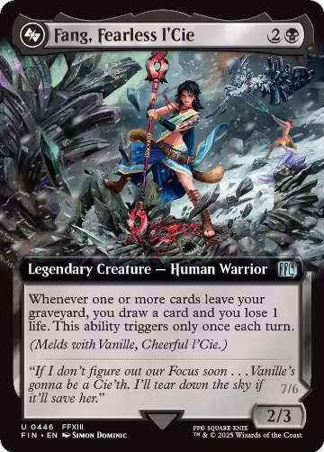 Fang, Fearless l'Cie (Extended Art) (446), FINAL FANTASY — Magic card price