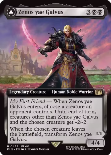 Zenos yae Galvus (Extended Art) (455), FINAL FANTASY — Magic card price