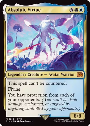 Absolute Virtue (212), FINAL FANTASY — Magic card price