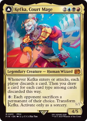 Kefka, Court Mage (231), FINAL FANTASY — Magic card price
