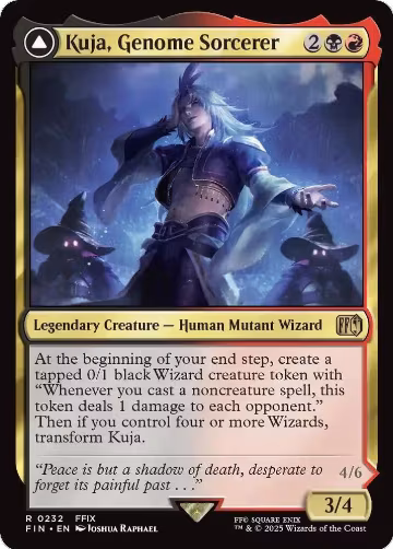 Kuja, Genome Sorcerer (232), FINAL FANTASY — Magic card price