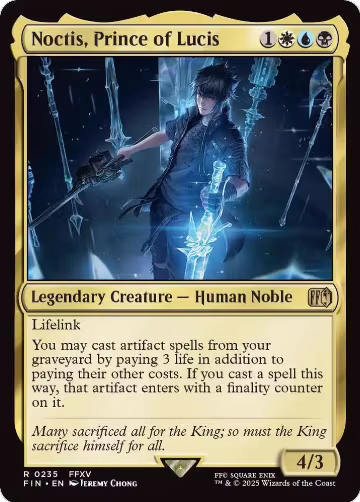Noctis, Prince of Lucis (235), FINAL FANTASY — Magic card price