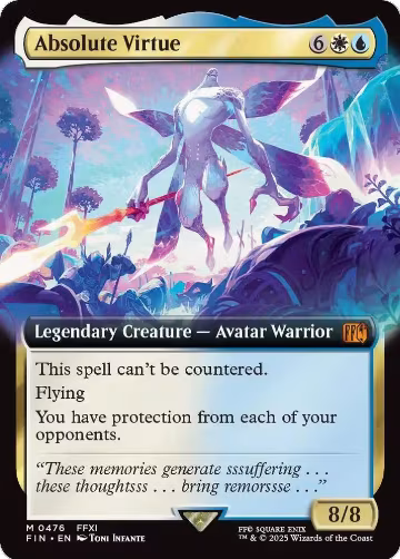 Absolute Virtue (Extended Art) (476), FINAL FANTASY — Magic card price