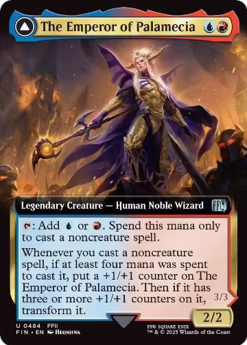 The Emperor of Palamecia (Extended Art) (484), FINAL FANTASY — Magic card price
