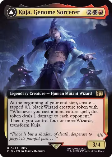 Kuja, Genome Sorcerer (Extended Art) (497), FINAL FANTASY — Magic card price