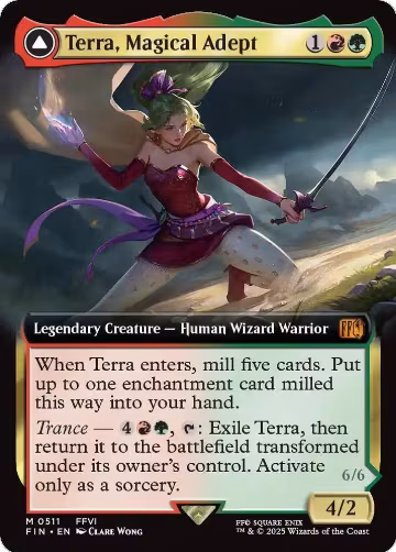 Terra, Magical Adept (Extended Art) (511), FINAL FANTASY — Magic card price