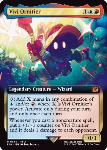 Vivi Ornitier (Extended Art) (514), FINAL FANTASY — Magic card price