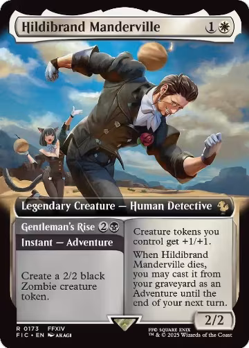 Hildibrand Manderville (Extended Art) (173), Commander: FINAL FANTASY — Magic card price