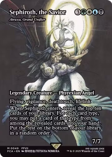 Sephiroth, the Savior - Atraxa, Grand Unifier (Showcase) (49) — card price