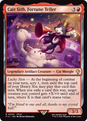 Cait Sith, Fortune Teller (54), Commander: FINAL FANTASY — Magic card price