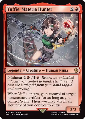 Yuffie, Materia Hunter (65), Commander: FINAL FANTASY — Magic card price