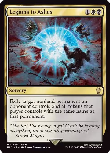 Legions to Ashes (326), Commander: FINAL FANTASY — Magic card price