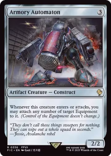 Armory Automaton (336), Commander: FINAL FANTASY — Magic card price