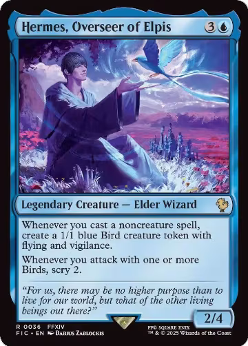 Hermes, Overseer of Elpis (36), Commander: FINAL FANTASY — Magic card price