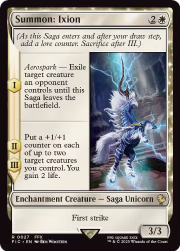 Summon: Ixion (27), Commander: FINAL FANTASY — Magic card price