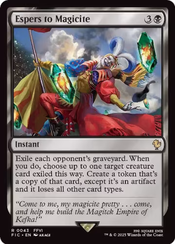 Espers to Magicite (43), Commander: FINAL FANTASY — Magic card price