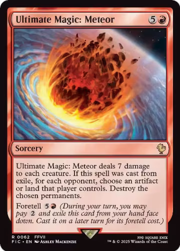 Ultimate Magic: Meteor (62), Commander: FINAL FANTASY — Magic card price