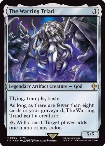 The Warring Triad (99), Commander: FINAL FANTASY — Magic card price