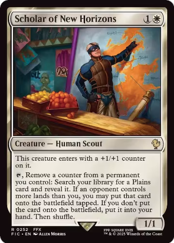 Scholar of New Horizons (252), Commander: FINAL FANTASY — Magic card price