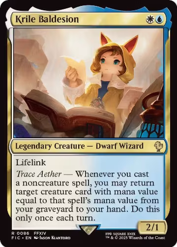 Krile Baldesion (86), Commander: FINAL FANTASY — Magic card price