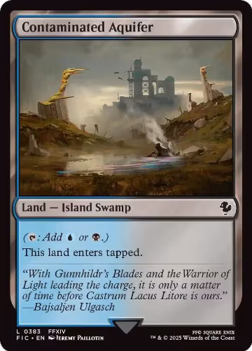 Contaminated Aquifer (383), Commander: FINAL FANTASY — Magic card price