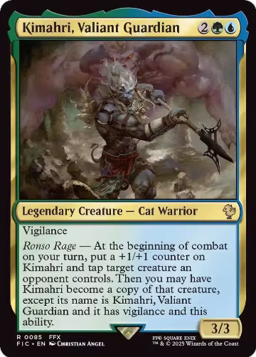 Kimahri, Valiant Guardian (85), Commander: FINAL FANTASY — Magic card price