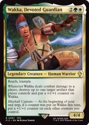 Wakka, Devoted Guardian (97), Commander: FINAL FANTASY — Magic card price