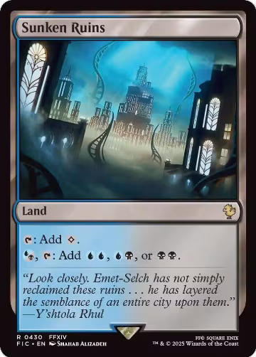 Sunken Ruins (430), Commander: FINAL FANTASY — Magic card price