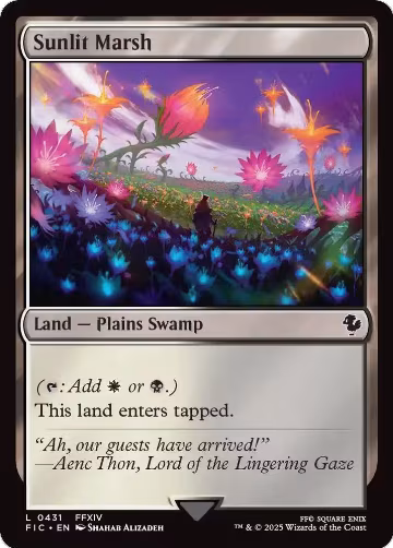 Sunlit Marsh (431), Commander: FINAL FANTASY — Magic card price