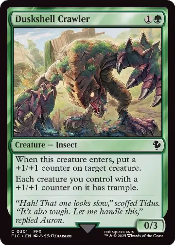 Duskshell Crawler (301), Commander: FINAL FANTASY — Magic card price
