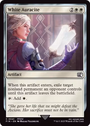 White Auracite (41), FINAL FANTASY — Magic card price