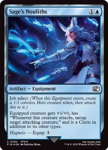Sage's Nouliths (Surge Foil) (582), FINAL FANTASY — Magic card price