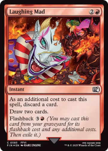 Laughing Mad (Surge Foil) (585), FINAL FANTASY — Magic card price