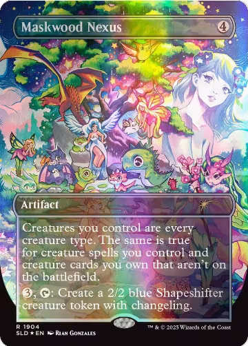 Maskwood Nexus (Double Rainbow Foil) (1904), Secret Lair Drop Series — Magic card price