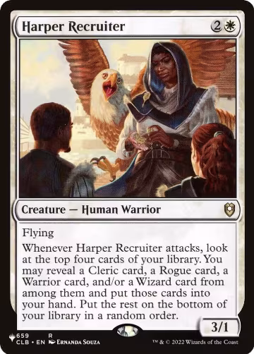 Harper Recruiter (659), The List Reprints — Magic card price
