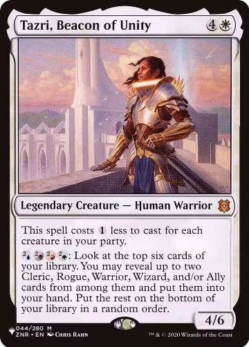 Tazri, Beacon of Unity (044/280), The List Reprints — Magic card price