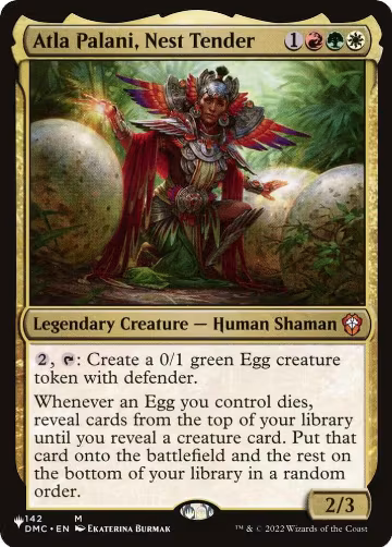 Atla Palani, Nest Tender (142), The List Reprints — Magic card price