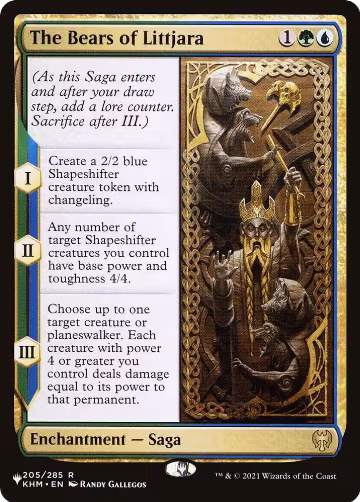 The Bears of Littjara (205/285), The List Reprints — Magic card price