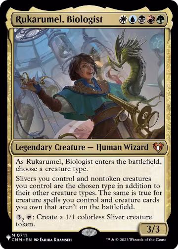Rukarumel, Biologist (711), The List Reprints — Magic card price