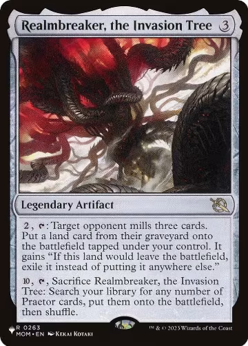 Realmbreaker, the Invasion Tree (263), The List Reprints — Magic card price