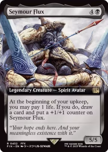 Seymour Flux (Extended Art) (452), FINAL FANTASY — Magic card price