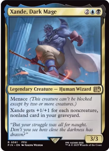 Xande, Dark Mage (561), FINAL FANTASY — Magic card price