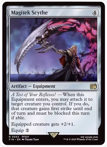 Magitek Scythe (562), FINAL FANTASY — Magic card price